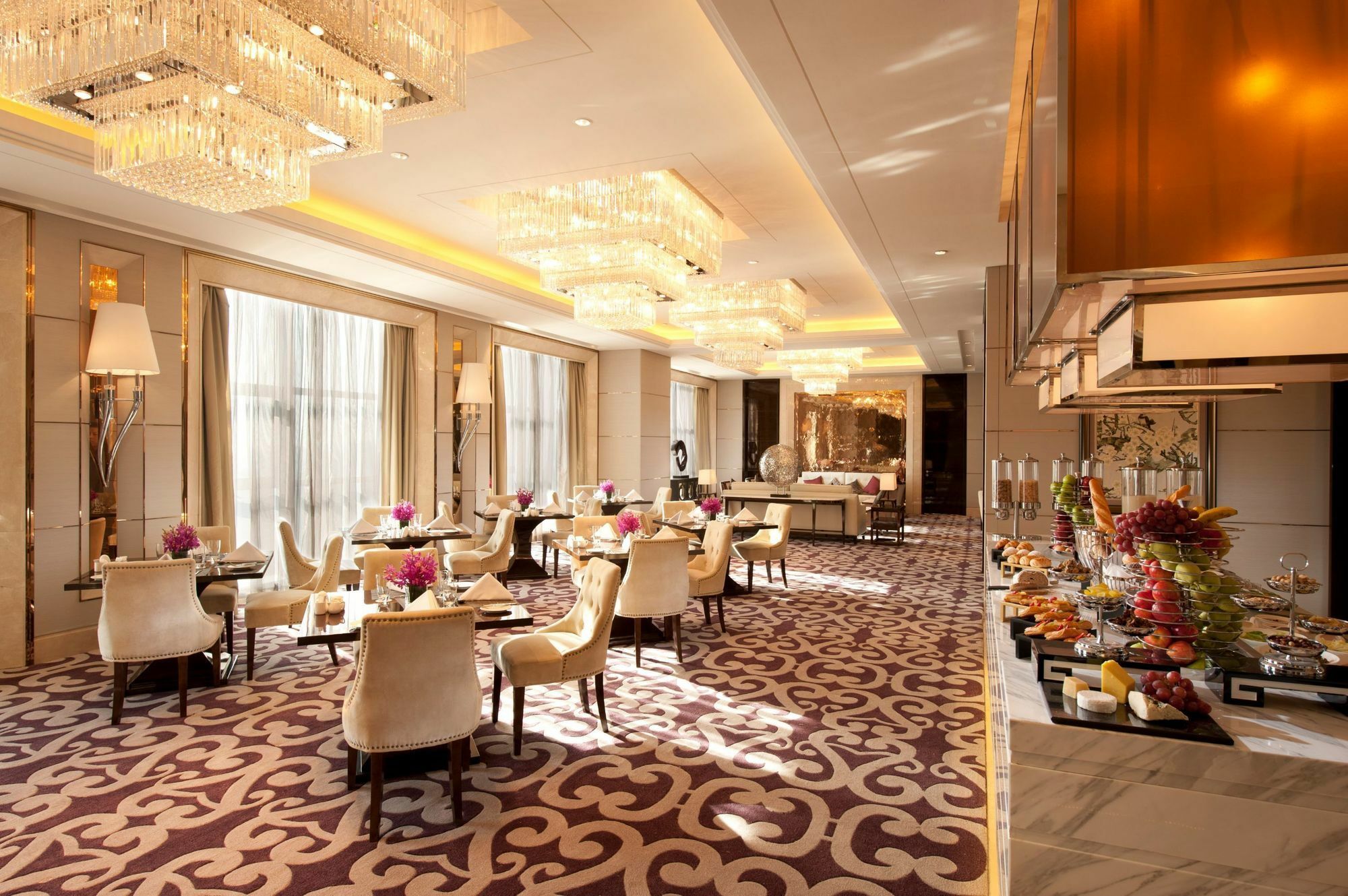 Wanda Realm Langfang Hotel Restoran gambar